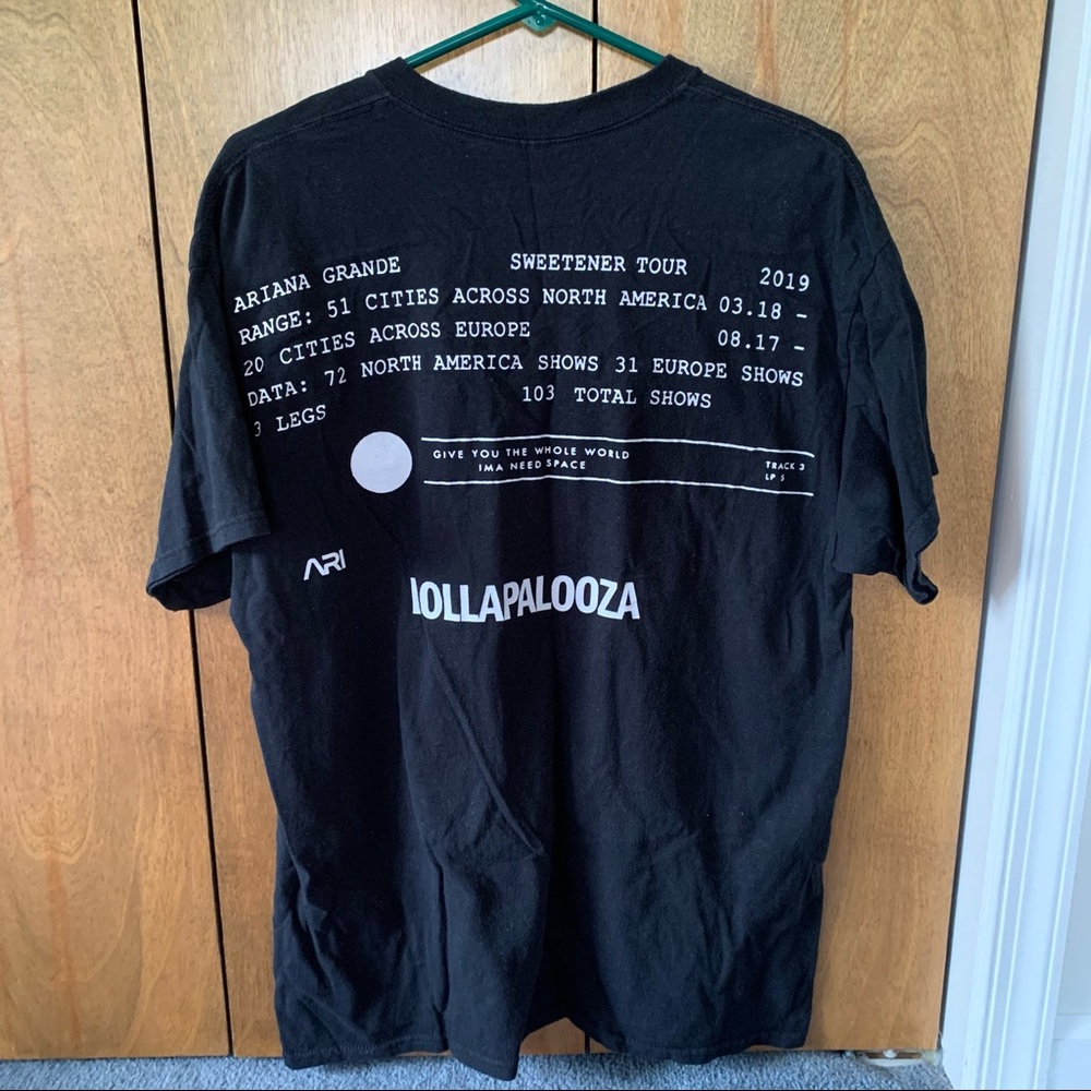 Ariana Grande Swt Lollapalooza Tee View 3
